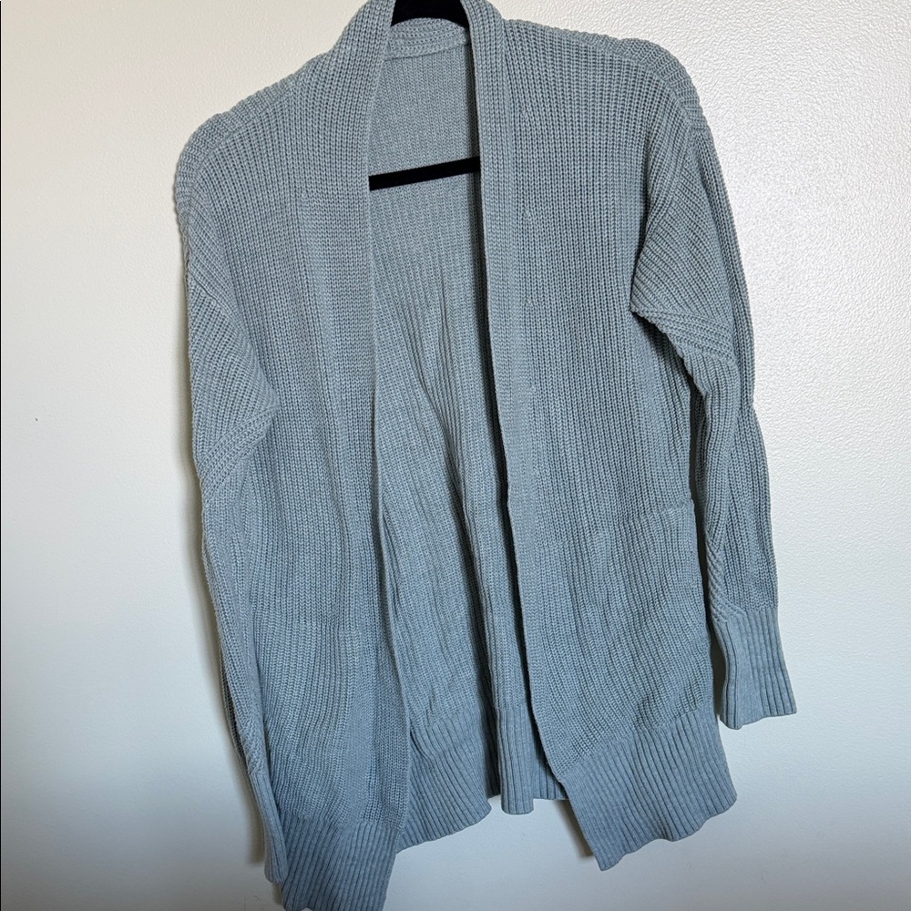 lululemon athletica Women's Heather Gray Cardigan